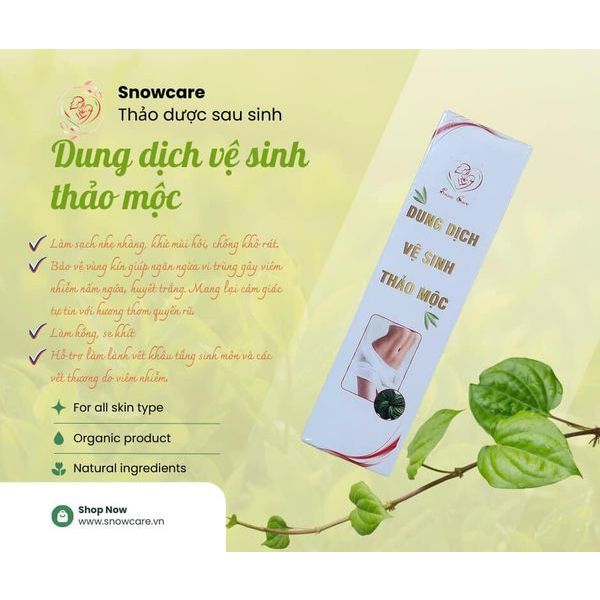 DUNG DỊCH VỆ SINH THẢO MỘC