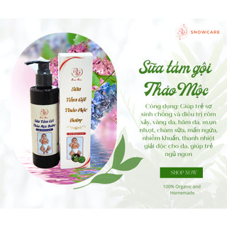 Sữa tắm bé thảo mộc