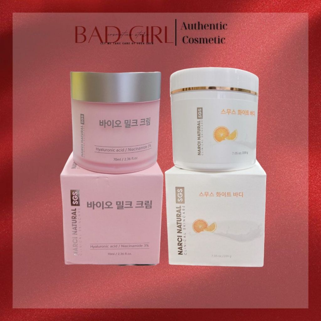 Kem Dưỡng Narci Natural Hàn Quốc (mulgwang mới) Narci Natural
