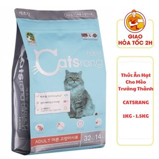 (CÓ QUÀ TẶNG) Catsrang - Thức Ăn Hạt Cho Mèo Trưởng Thành - 1.5kg