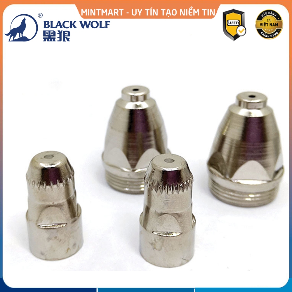 Bộ Bép cắt plasma P80 và điện cực cắt plasma ( Hộp 10 cái), bép cắt plasma P80 sử dụng cho mỏ cắt pl