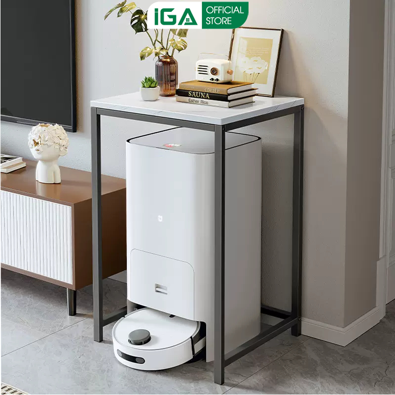 Kệ đa năng kệ robot hút bụi trang trí phòng khách thương hiệu IGA - Gm120