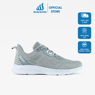 Giày Thể Thao Nam Siêu Nhẹ BLUEWIND Vải Dệt Kim Thông Thoáng Phù Hợp Chạy Bộ Tập Thể Dục 68808