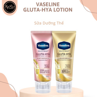 Sữa dưỡng thể vaseline 10x healthy bright gluta hya serum burst thái lan 300ml