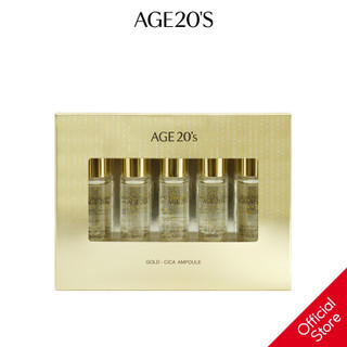 Set Tinh Chất Dưỡng Da Age 20's Gold Cica Ampoule (Set 5ea) 10ml x 5c