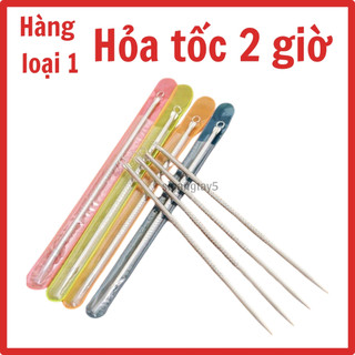Que nặn mụn 2 đầu kim loại,cây nặn mụnQue nặn mụn 2 đầu kim loại không gỉ,Vỉ 12 que nặn mụn 2 đầu không gỉ