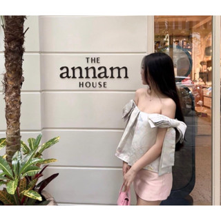 Áo tafta babydoll cúp ngực dáng xoè trễ vai nơ xinh 3 màu kem, hồng, đen (Có ảnh thật 100%₫