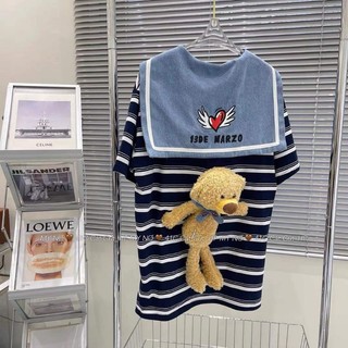 Áo thun 13De kẻ thủy thủ siêu hót