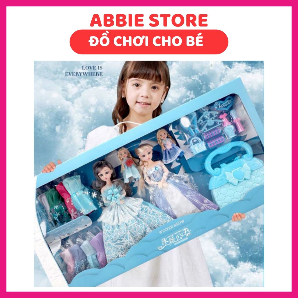  Búp Bê Cỡ Lớn Đồ Chơi Cho Bé Gái Hộp Gồm Có Nhiều Phụ Kiện Và Quần Áo Đi Kèm 
