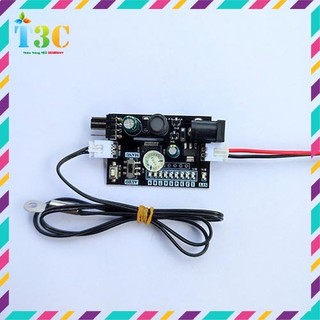 Mạch điều khiển tốc độ quạt theo nhiệt độ ntc pwm 5v - 12v 1a