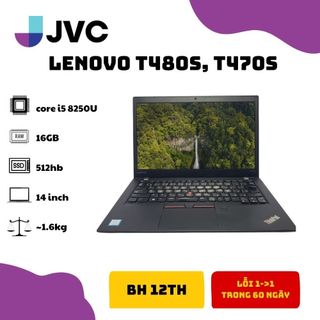 Laptop giá rẻ lenovo thinkpad t480s, t470s, t460s core i5 8250u ram 8gb ssd 256gb màn hình fullhd pin>4h