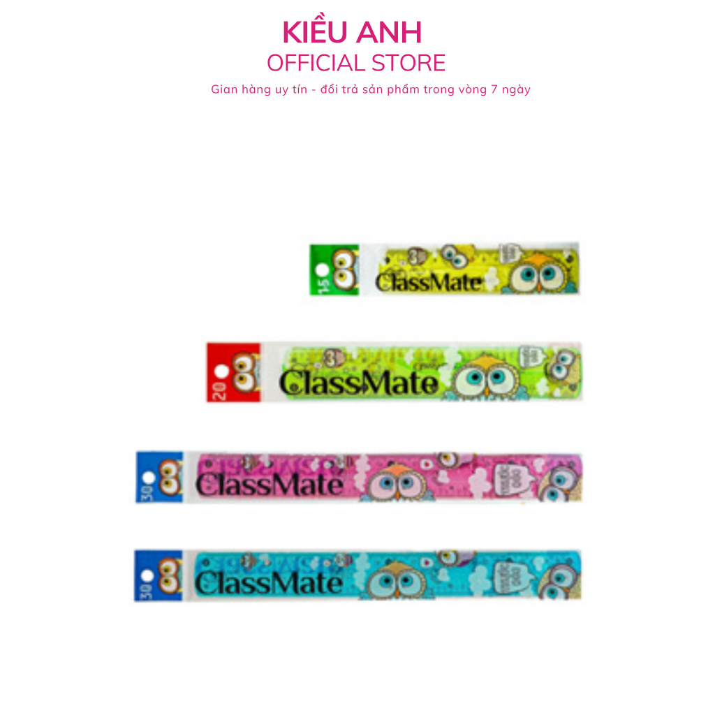 Thước Dẻo CLASSMATE Chất Liệu Nhựa Dẻo Cao Cấp CL-FR150/FR200/FR300 -  VPP Kiều Anh