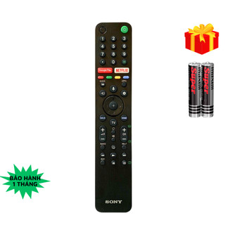 Remote điều khiển tivi sony mã 08 rmf-tx500p, điều khiển tv sony smart - tặng kèm pin - gdct