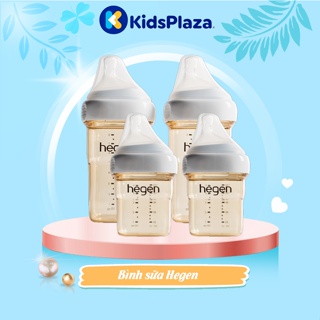 Bình sữa cho bé Hegen PPSU, Bình sữa trẻ em cổ rộng 150ml 240ml