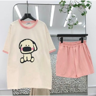 Bộ 3158 ( CÚN XINH ) chất cottong fom rộng 120k_B 8793_chân ngắn BTQ