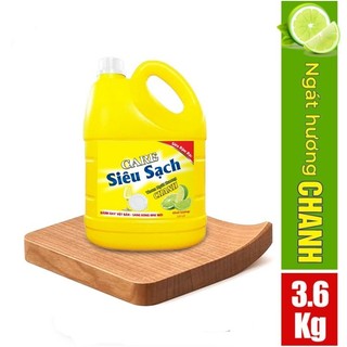 Nước rữa chén care siêu sạch siêu đậm đặc 3600 ml