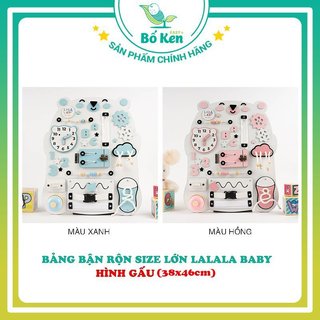 Shop Bố Ken Bảng Bận Rộn – Busy Board Rèn Luyện Vận Động Tinh – Giáo Dục Sớm cho trẻ [MẪU MỚI LALALA BABY]