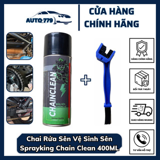 Chai rửa sên vệ sinh sên sprayking chain clean 400ml