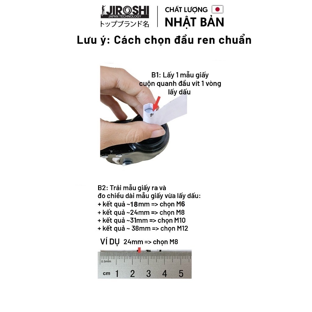 Bánh xe ghế văn phòng cao cấp, bánh xe JIROSHI ghế xoay viền trắng | BigBuy360 - bigbuy360.vn