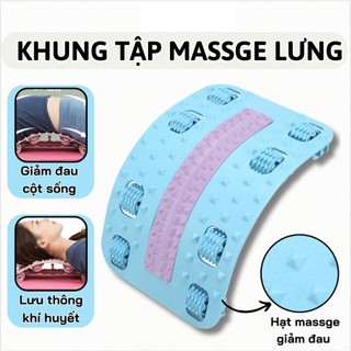 Khung Nắn Chỉnh Lưng Massage Bàn Chân Giúp Giảm Đau Mỏi, Thư Giãn Cột Sống Vùng Thắt Lưng