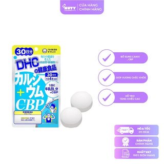 Viên Uống Bổ sung DHC Canxi+CBP (120 viên, 360 viên)