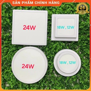 Đèn led ốp trần vuông , đèn ốp trần tròn edison cao cấp 12w ,18w ,24w đèn led , đèn ốp trần trang trí phòng khách , bếp