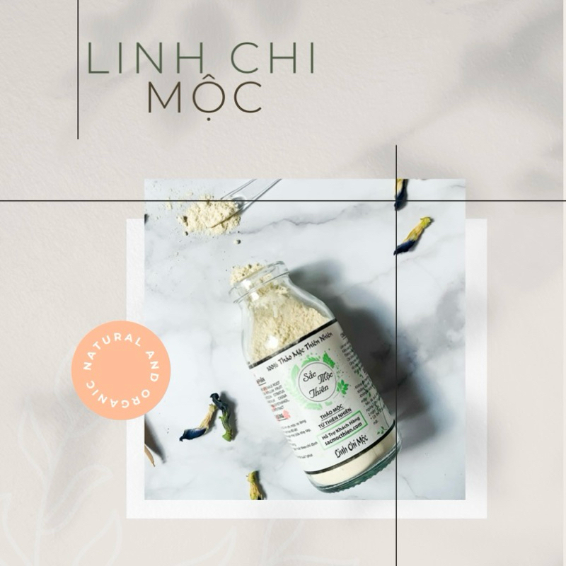 Sắc Mộc Thiên sữa rửa mặt linh chi ngăn mụn, tái tạo da và thanh lọc lỗ chân lông (dạng bột)