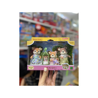 Đồ chơi gia đình búp bê hươu FS-53 Sylvanian Families Doll Deer Family