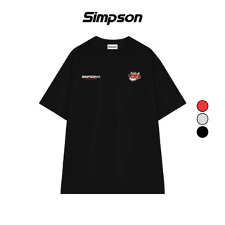 Áo Thun In Phối Typo Dragon Simpson Local Brand Streetwear Form Oversize - TS06