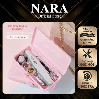 Hộp đựng cọ nhật - hộp đựng dụng cụ làm móng nail - hộp nhựa đựng cọ chuyên dụng nail