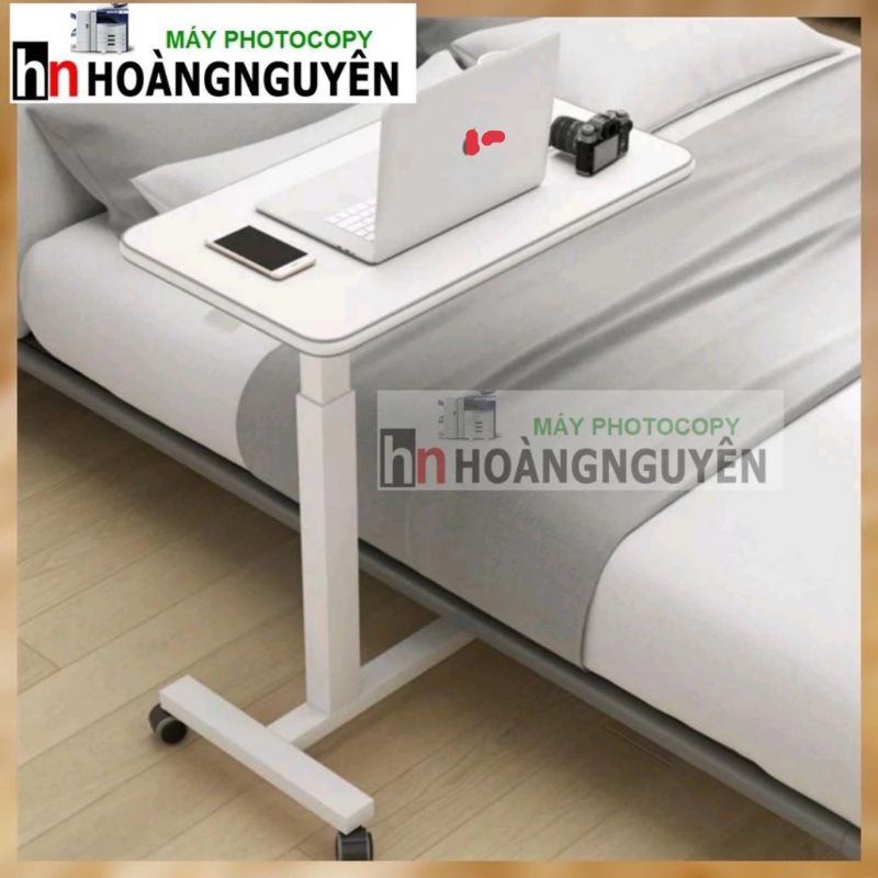 Bàn ăn uống để cạnh đầu giường ghế Sofa Nâng hạ chiều cao và xoay 360 độ cho người dưỡng bệnh 103-104