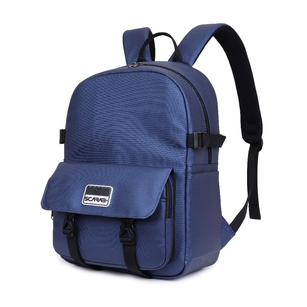 Balo Da Chapter Backpack Nam Nữ Đi Học Đi Chơi Chống Thấm Tốt Vừa Lap 15,6Inch Mỏng_Bảo Hành Trọn Đời Scarab