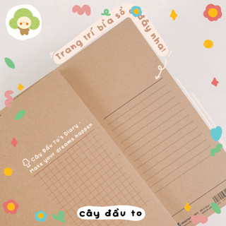 Sổ lò xo ghi chép cao cấp 80-160 trang maruman spiral note nhật bản cây đầu to
