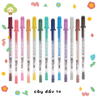 Bút Mực Nước Gelly Roll Sakura Japan Cây Đầu To