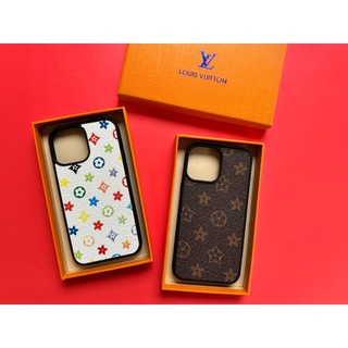 Ốp da iphone LV tối và LV sáng