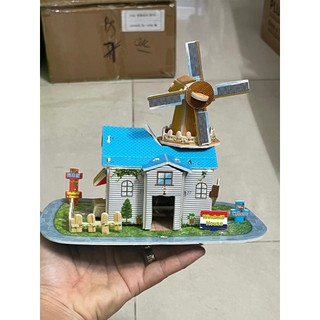 Tranh Lắp ráp xốp 3d, lắp ghép mô hình 3D, Lắp ráp nhà mô hình 3D bằng xốp cho bé nhiều chủ đề