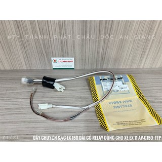 Dây chuyển sạc ex 150 dài av-g150 -