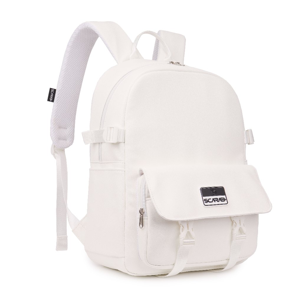 SCARAB CHAPTER LEATHER BACKPACK Balo Da Nam Nữ Chống Thấm Đựng Vừa Lap 15,6 Inch Mỏng