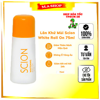 Lăn khử mùi cơ thể Scion Pure White Roll On 75ml - Ma shop