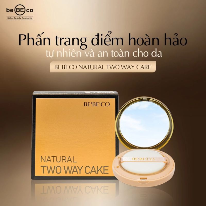 Phấn nén kiềm dầu Bebeco