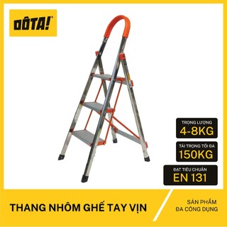 Thang Nhôm Ghế Tay Vịn DÔTA  3, 4, 5, 6, 7 bậc