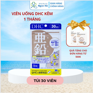 Viên uống bổ sung kẽm dhc zinc nhật bản 30 ngày