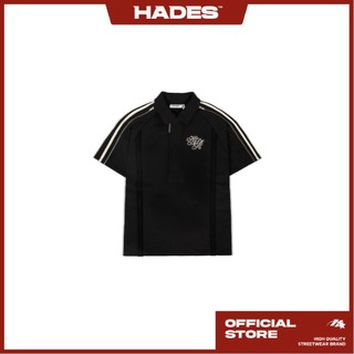 Áo Polo Unisex SEGMENT RAGLAN POLO Vải chân cua - HADES Brand Chính Hãng