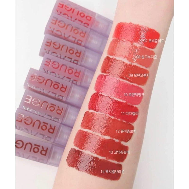 Son Kem Lì Black Rouge Double Layer Over Velvet Đủ Màu - LAMII BEAUTY