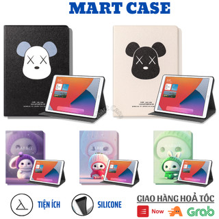 Bao da ipad Silicon Gấu chất đẹp Air 1-2-3-4-5-6/Gen 5-6-7-8-9-10/Pro 11-9.7-10.5...MART CASE