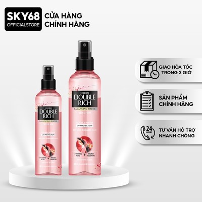Nước Dưỡng Tóc Chăm Sóc Tóc Khô & Hư Tổn Double Rich Balancing Water Double Repair UV Protection 120ml/250ml - PINK