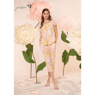 Bộ lửng cổ vuông đô bèo mặc nhà Jubbie 32454