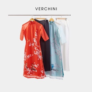 Verchini - áo dài cách tân thời trang qann032