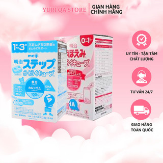Sữa Meiji Thanh Nội Địa Chính Hãng 24 Thanh Số 0-1 & 1-3 Cung Cấp Đầy Đủ Các Chất Dinh Dưỡng, Giúp Bé Cứng Cáp
