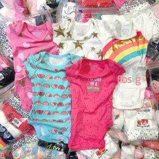 Set 5 Bodysuit Tay Ngắn Bé Gái - Combo ngẫu nhiên